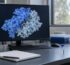 Simulare tirzepatidă GLP-1R pe un monitor de laborator